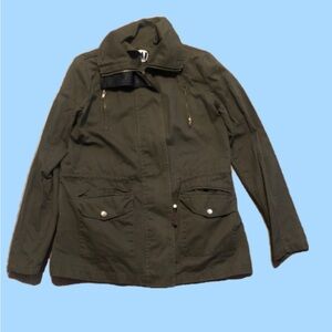 Olive Green Utility Jacket